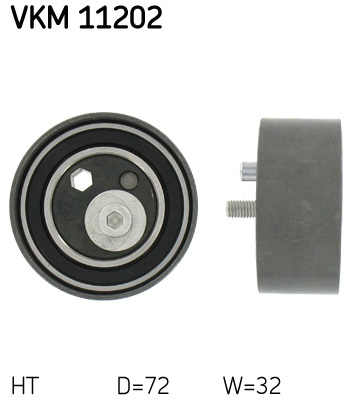 SKF Feszítőgörgő, vezérműszíj VKM11202_SKF